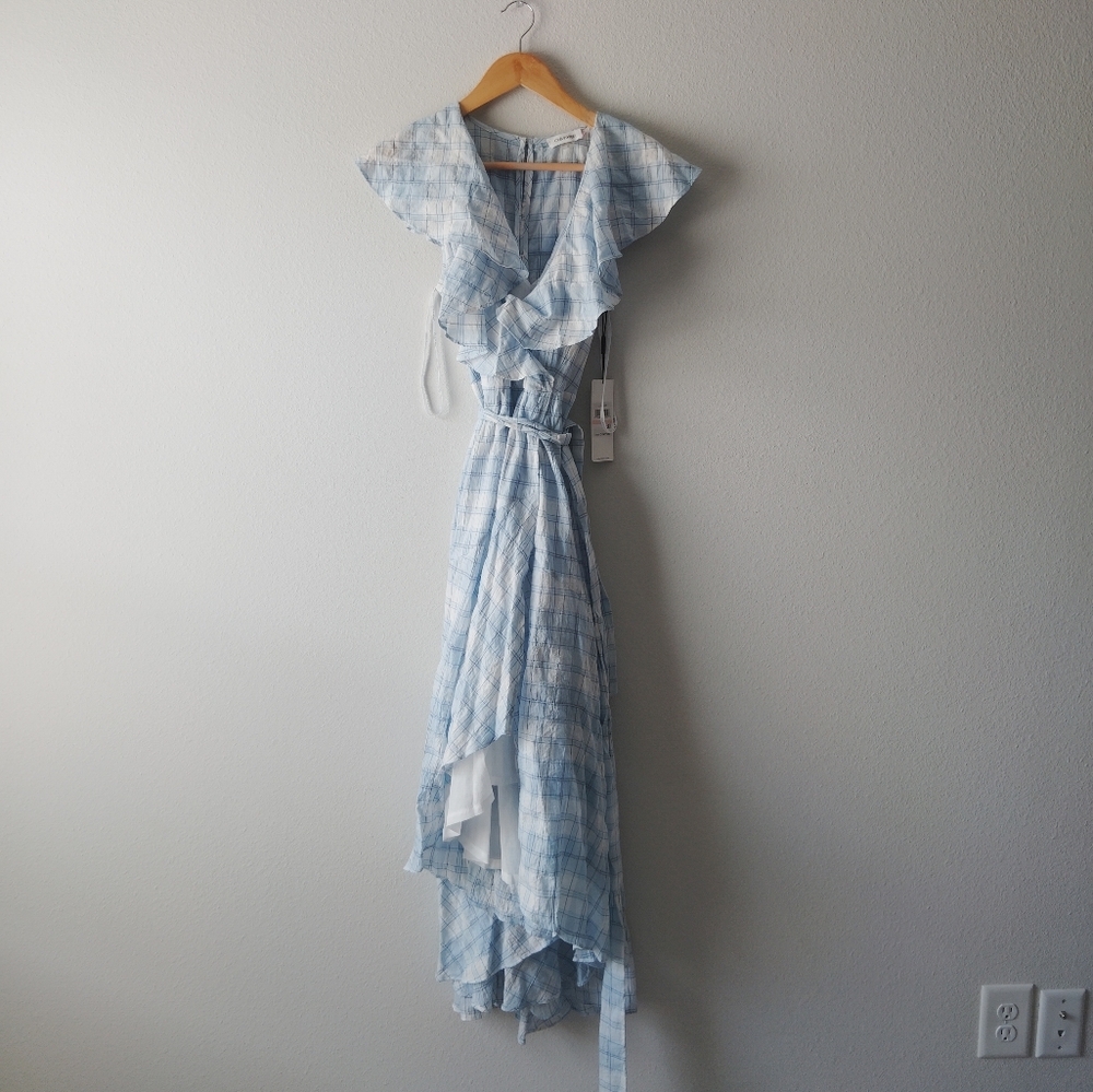 Calvin Klein High-Low Ruffled Sundress - Picture 2 of 8